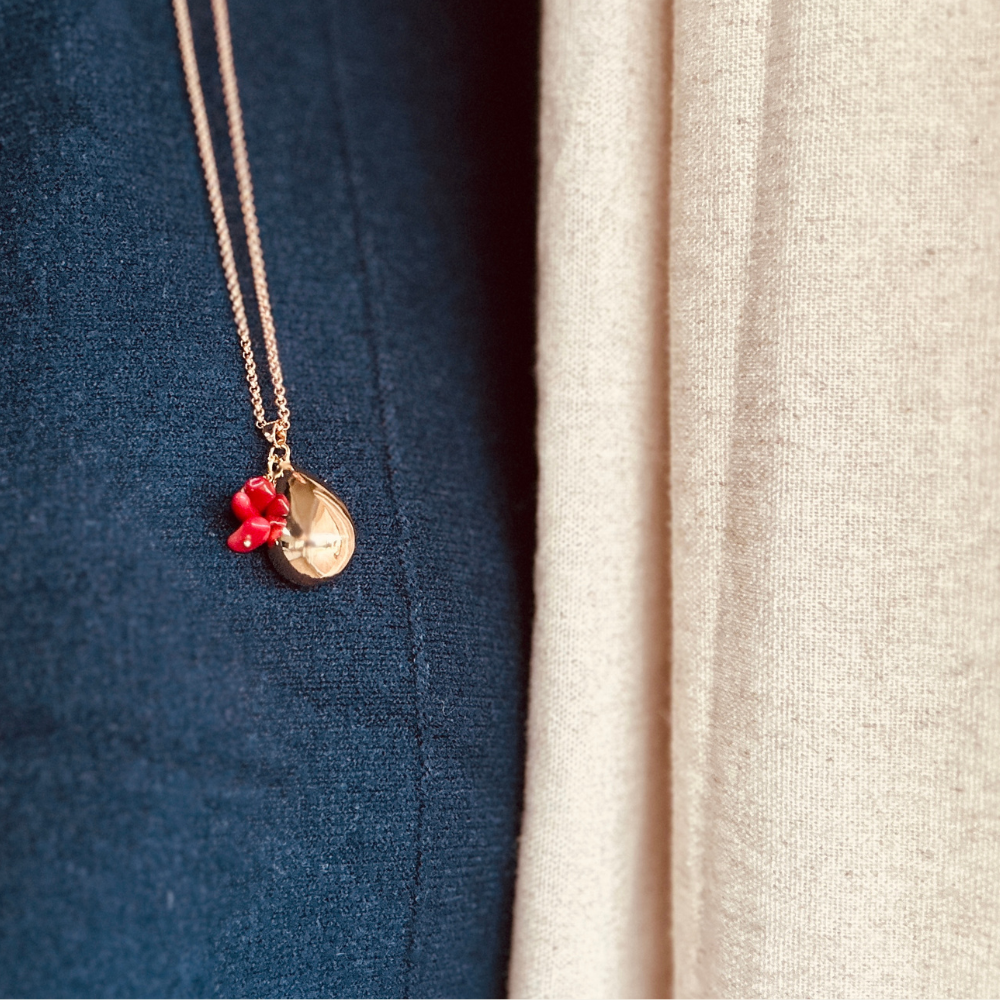 Bola de grossesse + Corail rouge | LE VITALITY