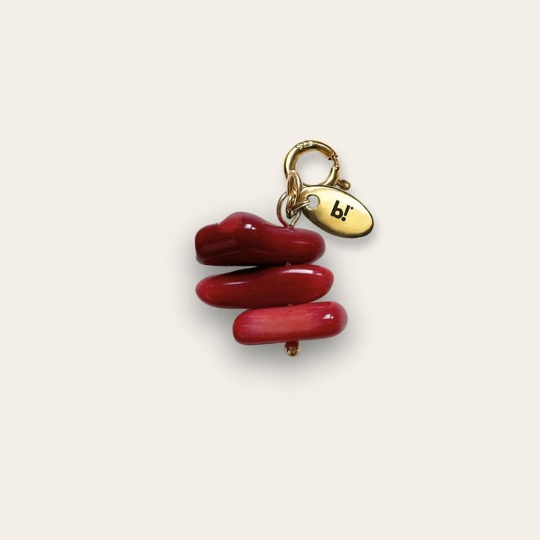 Corail rouge | Charms Bola de Grossesse