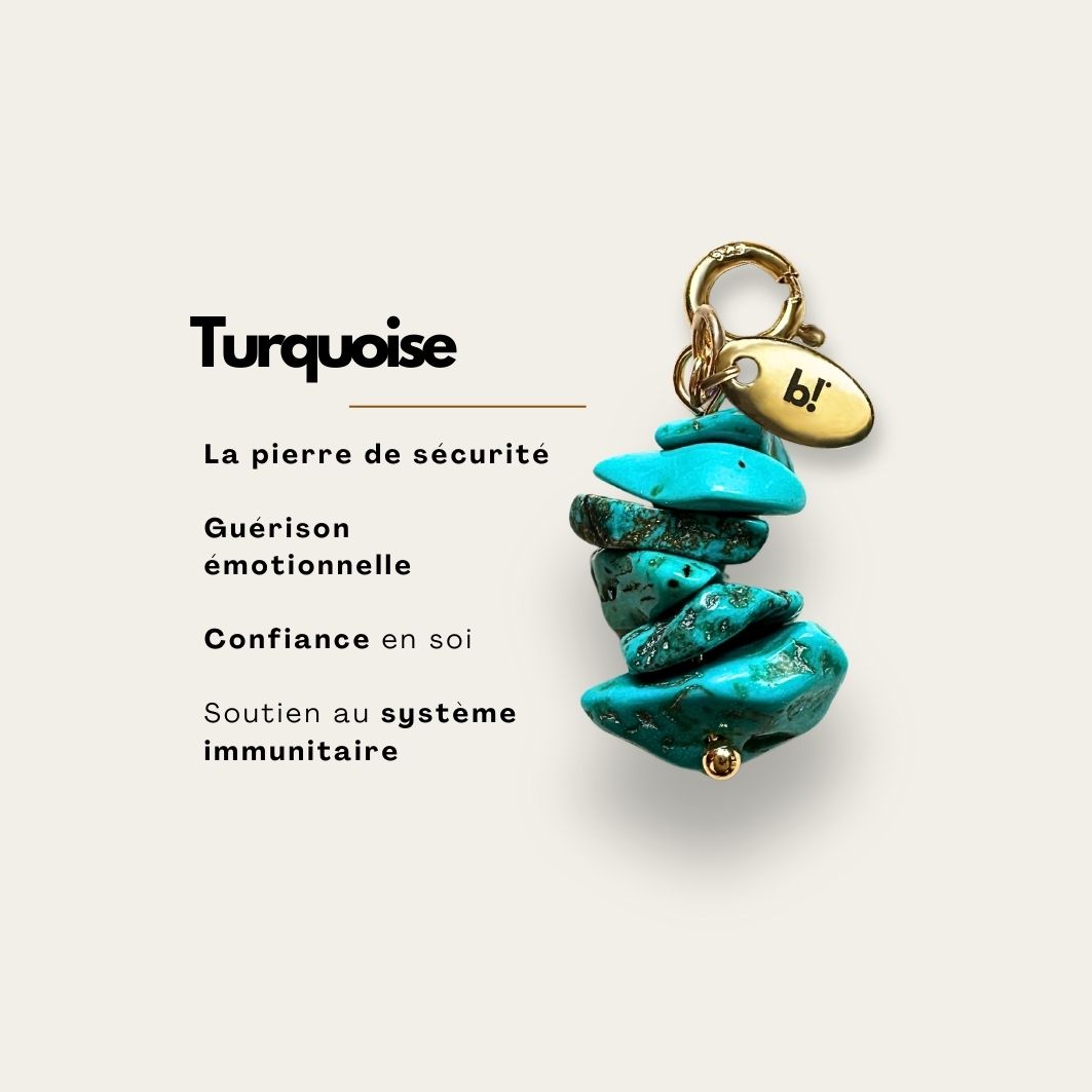 Turquoise | Charms Bola de Grossesse