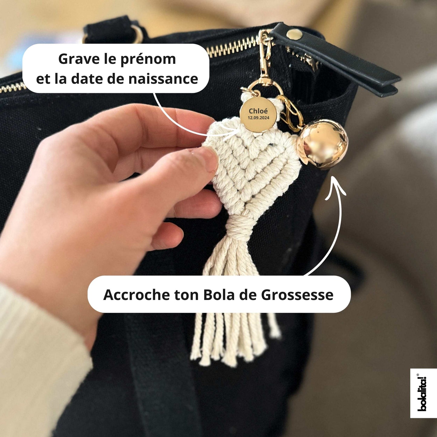 Porte Bola de Grossesse - Accessoire sac à langer